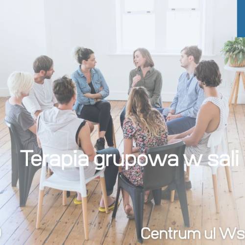 Terapia grupowa w sali